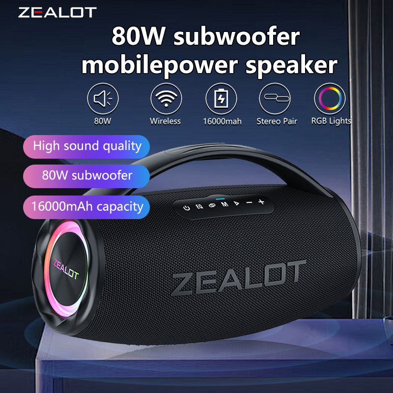 Holy Stone Drone Hs175 - ZEALOT S97 80 W kabelloser Lautsprecher,