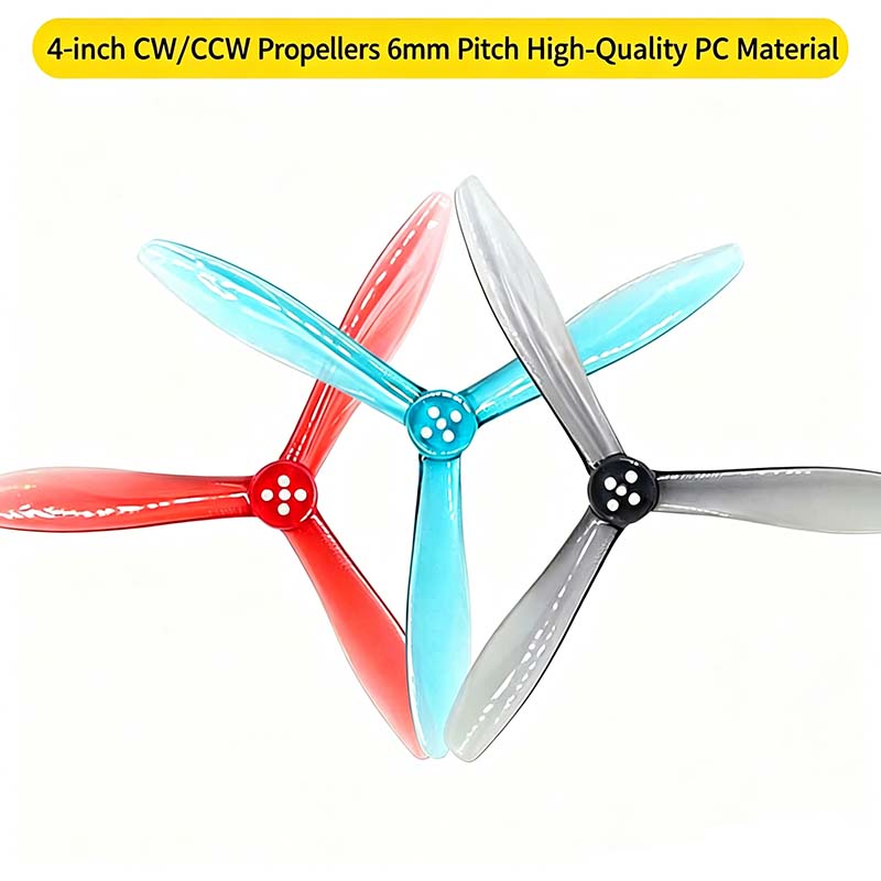Fpv Drone Propeller - TMOTOR T4944 4-Blatt 4-Zoll Vorwärts-/Rückwärtspropeller für