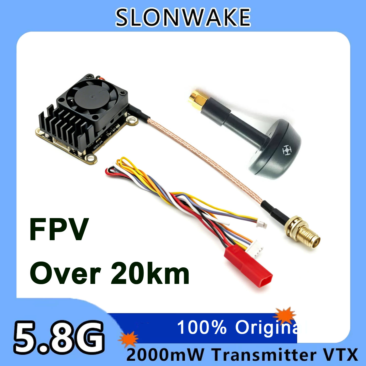 Fpv Drone Frame - Neues Upgrade: 5,8 GHz 2W einstellbarer