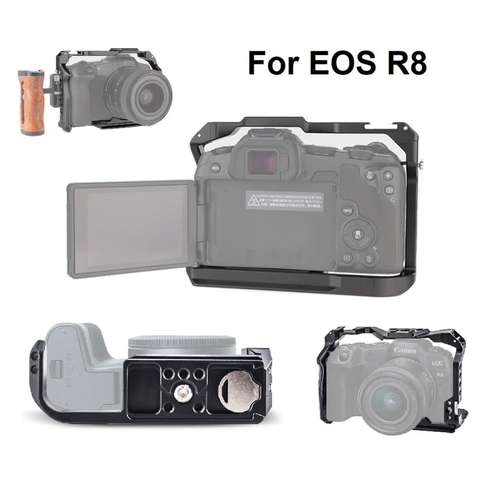Canon Camera Eos R8 - Schutzrahmen-Kamerakäfig für Canon EOS R8 mit