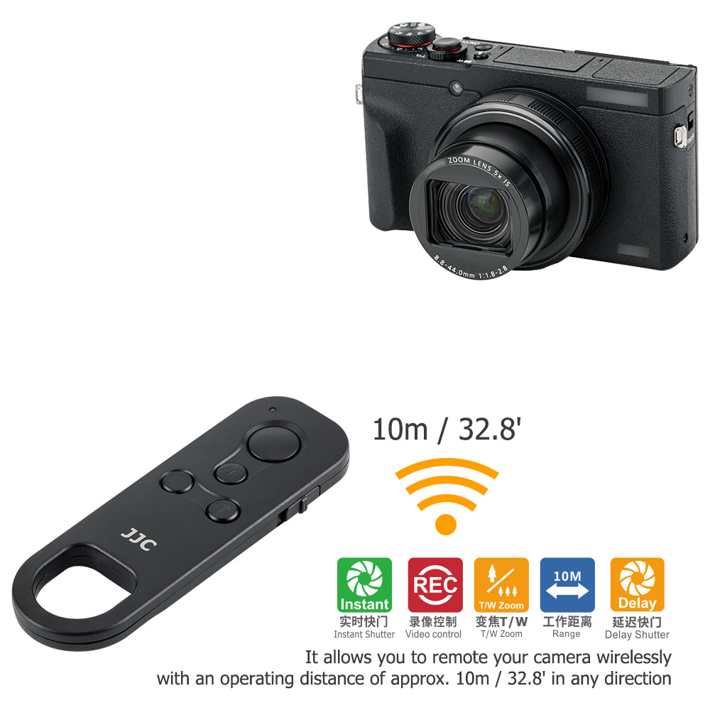Canon Camera Eos R8 - JJC BR-E1 Bluetooth-Fernbedienung für Canon PowerShot