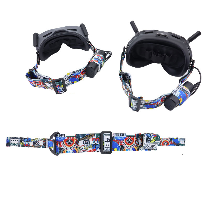 Fpv Drone Goggles - Schutzbrille Kopfgurt Stirnband Gummibänder für Dji-Brille