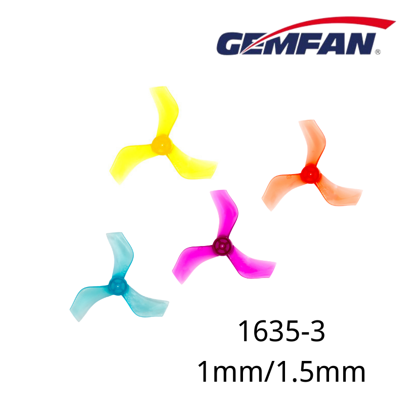 Fpv Drone Propeller - Gemfan 1635 40mm 3-Blatt-Propeller 8 Paar