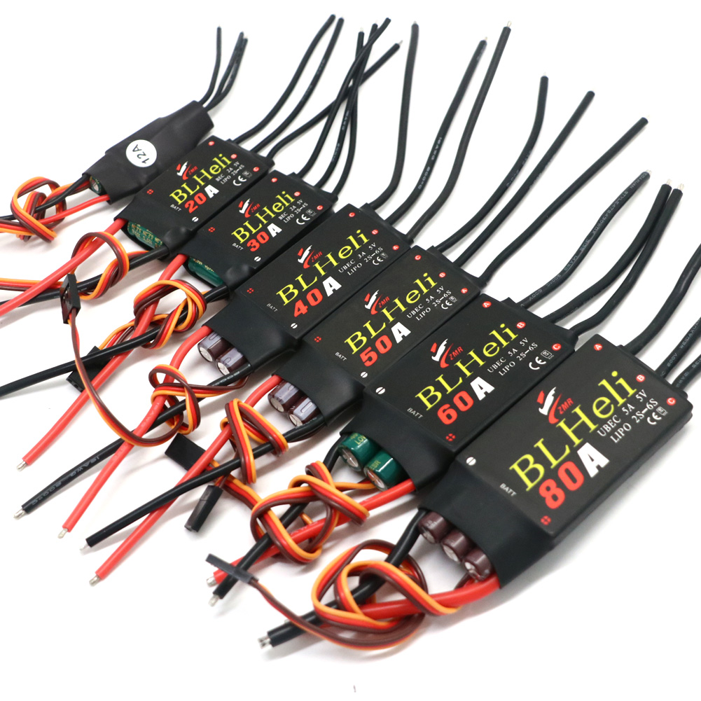 Fpv Drone Esc - BLHeli Bürstenloser Regler 80A 12A 20A