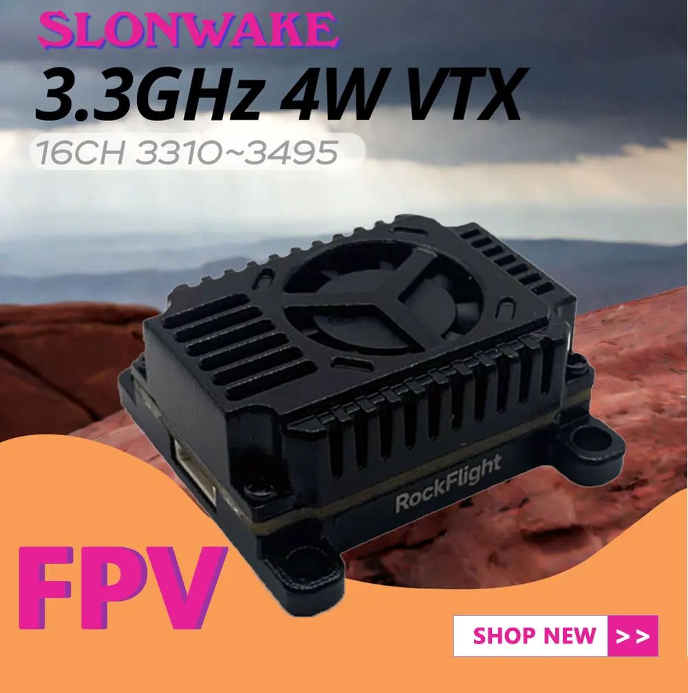 SLONWAKE FPV 3.3G 16CH 4000mW  – Fpv Drone Frame Bewertung und Preis
