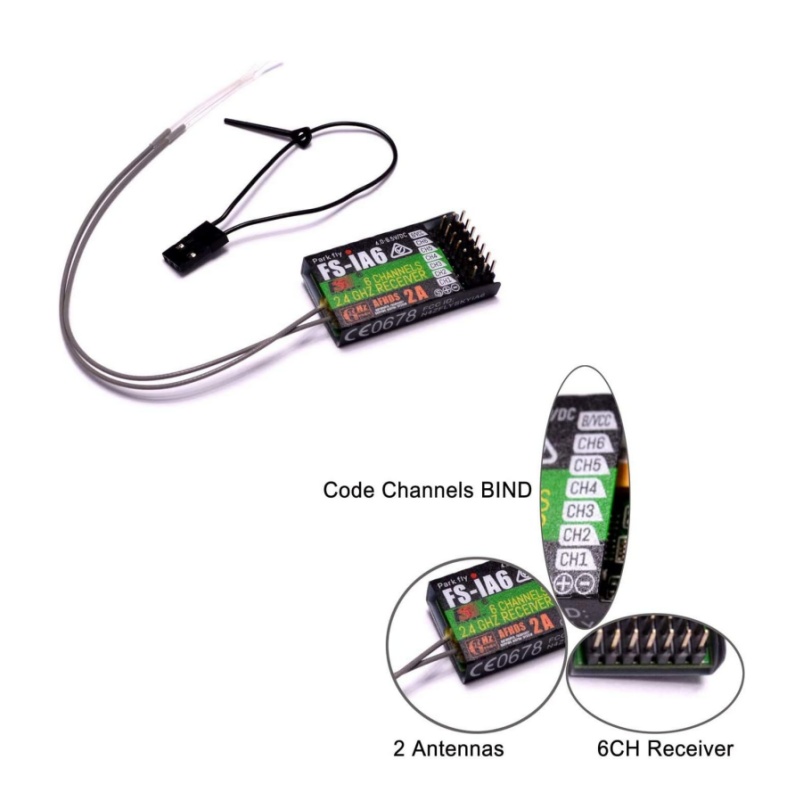 Flysky FS-IA6 Empfänger 6CH Du – Fpv Drone Antenna Bewertung und Preis