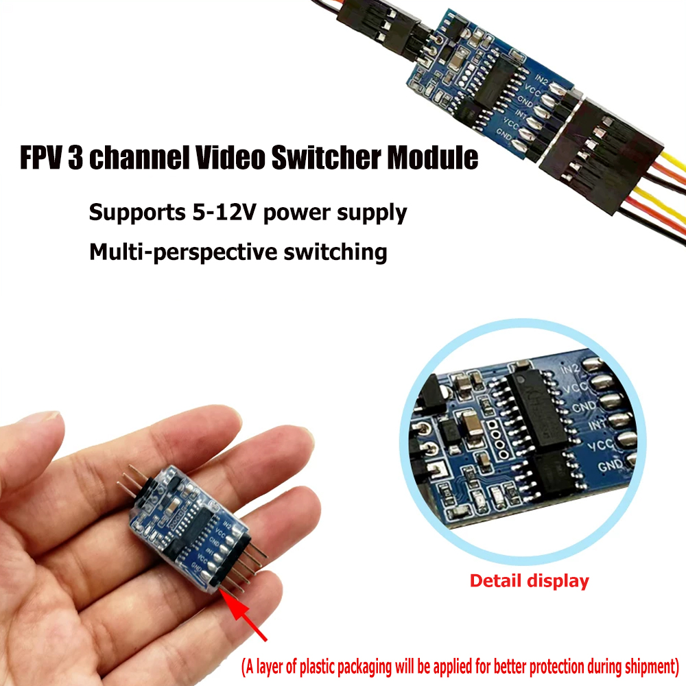 5,8G 3-Kanal-Video-Switcher-Mo – Fpv Drone Motor Bewertung und Preis