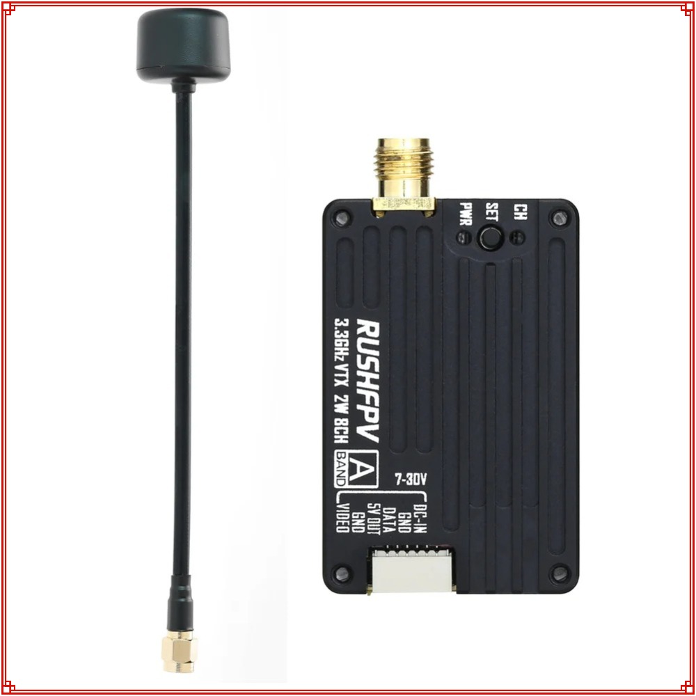 2026 Neuer RUSHFPV 3.3G 2W VTX – Fpv Drone Antenna Bewertung und Preis