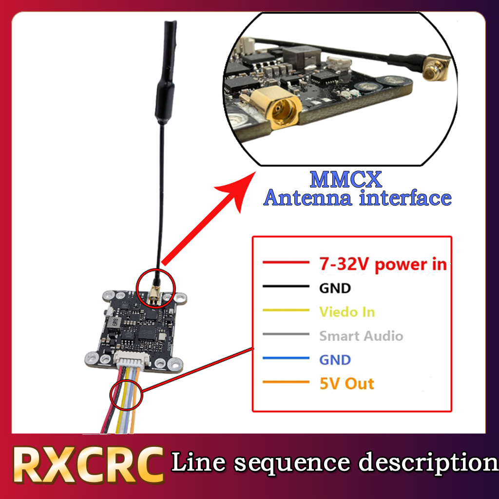 RXCRC 5,8G Modul 48CH 1,6 W VT – Fpv Drone Frame Bewertung und Preis