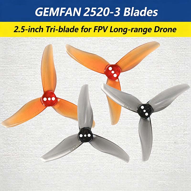Gemfan Hurricane 2520-3 2,5-Zo – Fpv Drone Propeller Bewertung und Preis