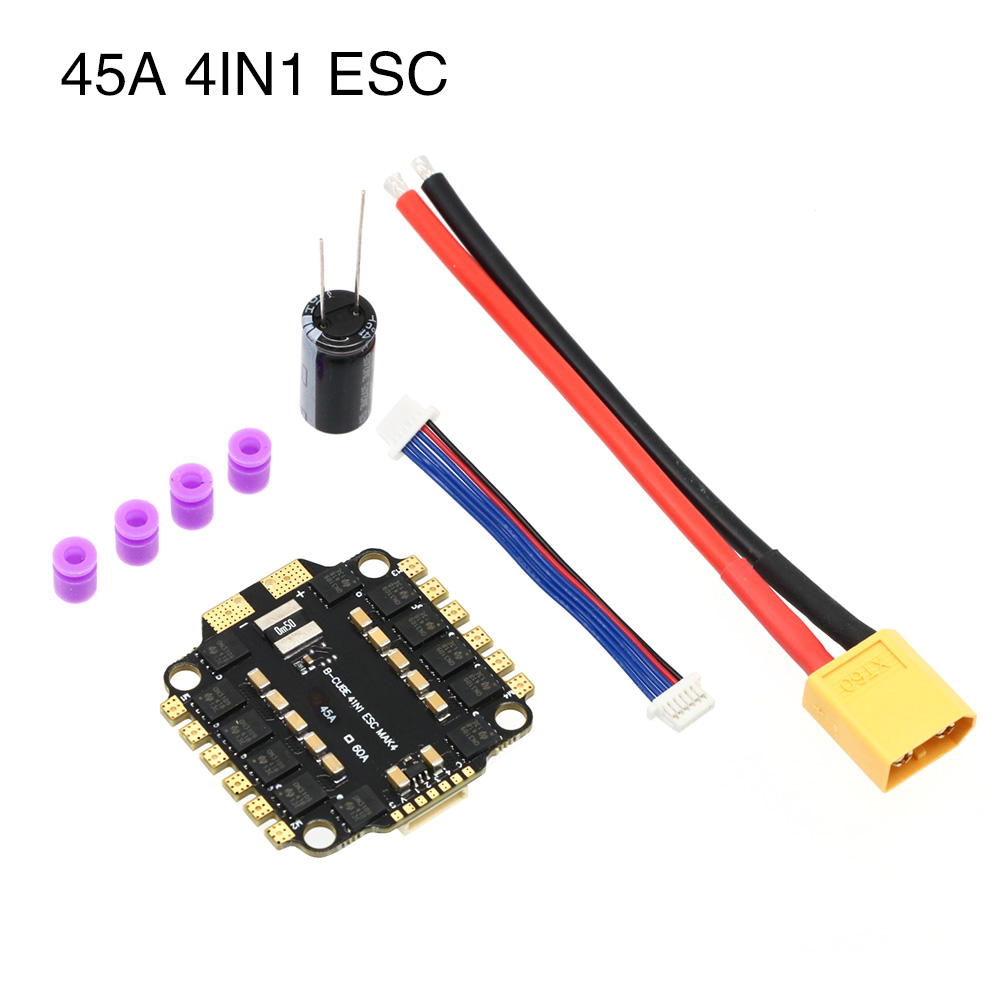 UAngel 4IN1 45A 60A ESC BLHELI – Fpv Drone Esc Bewertung und Preis