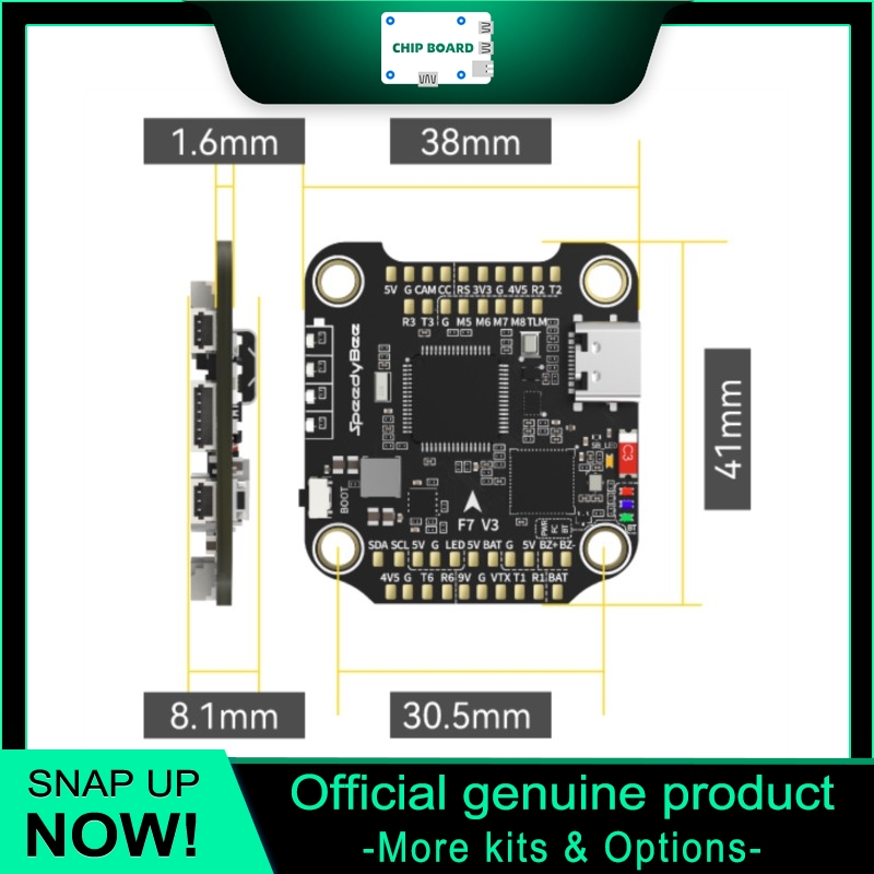 SpeedyBee F7 V3 Drohnen-Flugco – Betaflight Fc F7 Bewertung und Preis