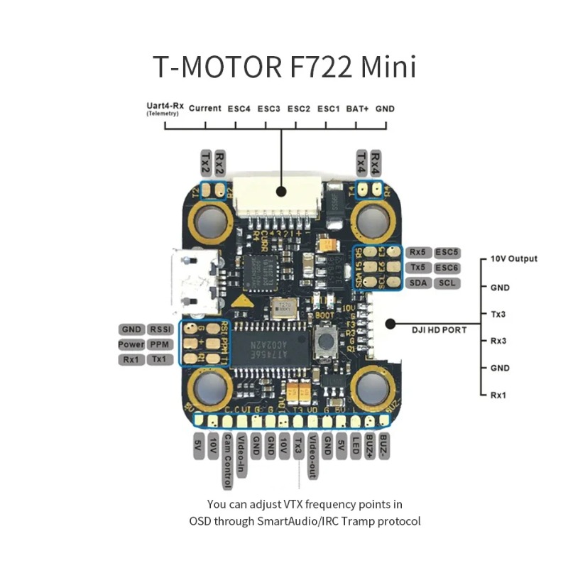 T-Motor MINI F7 FC & F45A 4in1 – Betaflight Fc F7 Bewertung und Preis